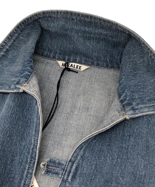 AURALEE（オーラリー）AURALEE (オーラリー) SELVEDGE FADED LIGHT DENIM P O インディゴの古着・服飾アイテム