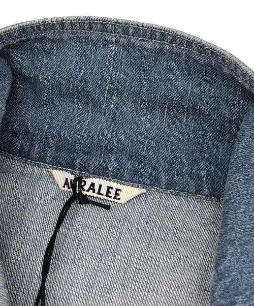 AURALEE（オーラリー）AURALEE (オーラリー) SELVEDGE FADED LIGHT DENIM P O インディゴの古着・服飾アイテム