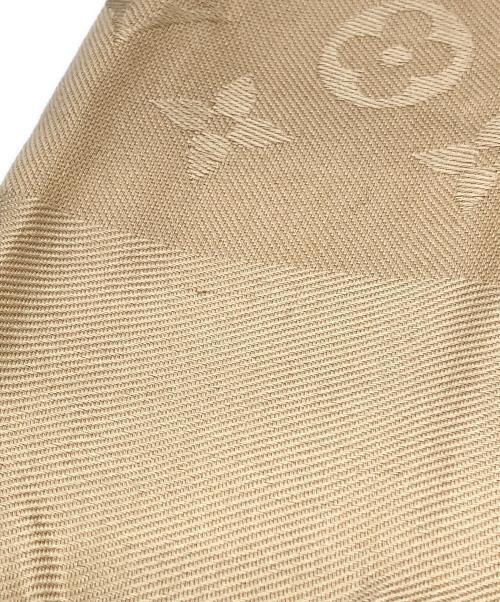 LOUIS VUITTON（ルイ ヴィトン）LOUIS VUITTON (ルイ ヴィトン) ショールモノグラム ベージュ サイズ:下記参照の古着・服飾アイテム