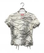 DIESELディーゼル）の古着「T-BOXKET タイダイＴシャツ」｜グレー