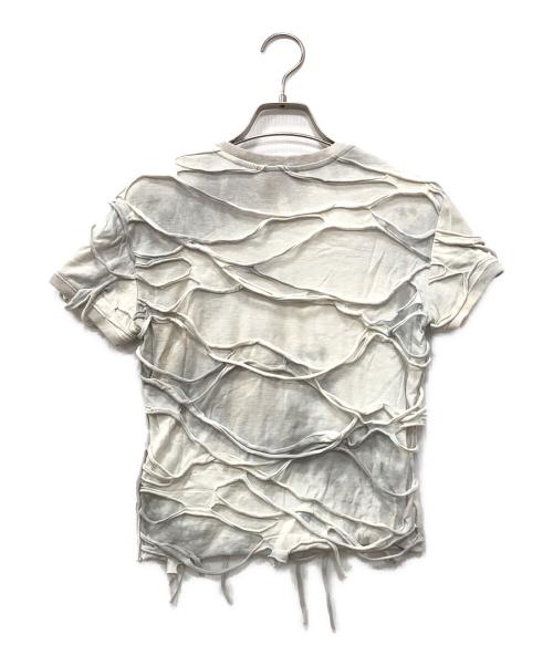DIESEL（ディーゼル）DIESEL (ディーゼル) T-BOXKET タイダイＴシャツ グレー サイズ:Sの古着・服飾アイテム