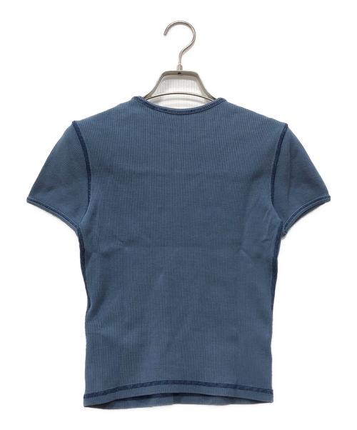 DIESEL（ディーゼル）DIESEL (ディーゼル) T-ELE-LONG-P2 Tシャツ ブルー サイズ:Sの古着・服飾アイテム
