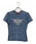 DIESEL（ディーゼル）の古着「T-ELE-LONG-P2 Tシャツ」｜ブルー