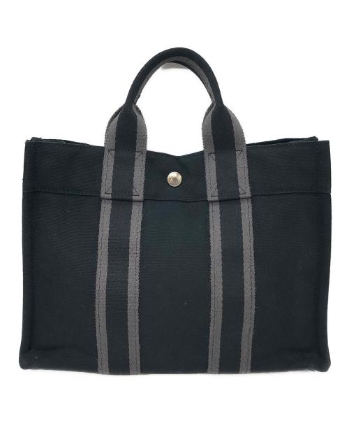 HERMES（エルメス）HERMES (エルメス) フールトゥPM ハンドバッグ ブラック サイズ:下記参照の古着・服飾アイテム