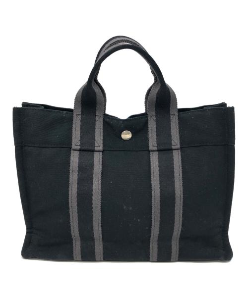 HERMES（エルメス）HERMES (エルメス) フールトゥPM ハンドバッグ ブラック サイズ:下記参照の古着・服飾アイテム