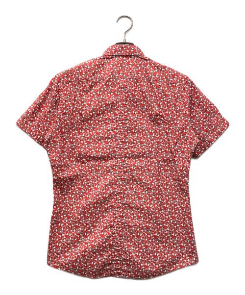 GUCCI（グッチ）GUCCI (グッチ) ホースビットS/Sシャツ レッド サイズ:39の古着・服飾アイテム