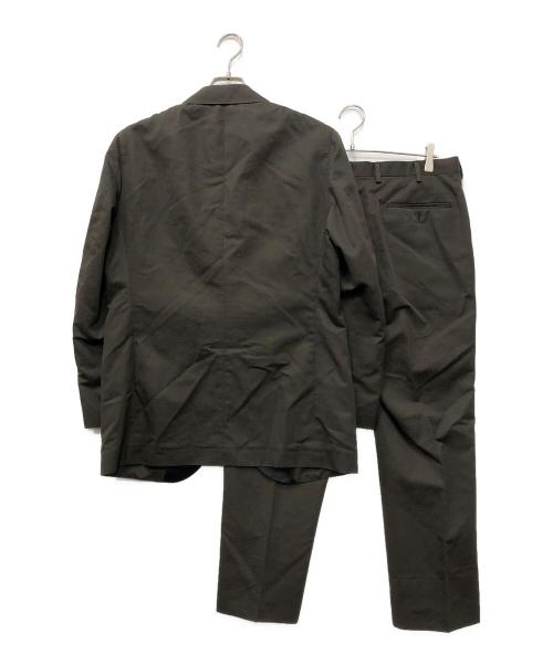 CARUSO（カルーゾ）CARUSO (カルーゾ) aida ワイドラペルセットアップ ブラウン サイズ:50の古着・服飾アイテム