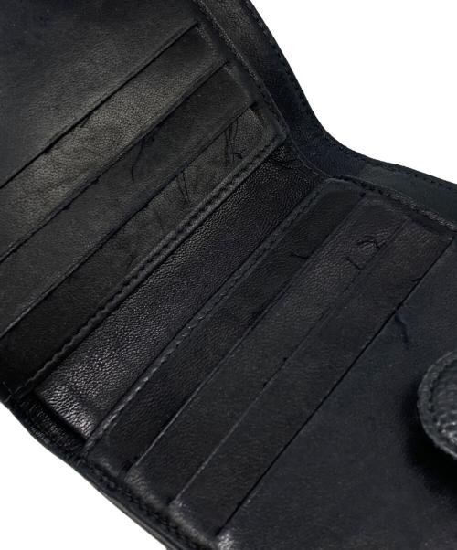 CHANEL（シャネル）CHANEL (シャネル) ココマーク キャビアスキンWホック財布 ブラック サイズ:下記参照の古着・服飾アイテム