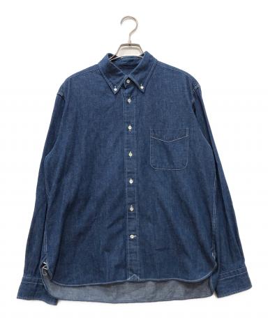 【古着】SUGER CANE シュガーケーン　デニムボタンダウンシャツ　(384 中古・古着通販】SUGAR CANE (シュガーケーン) デニムボタンダウン