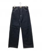 Schottショット）の古着「926 FP WIDE DENIM PANTS」｜ブルー