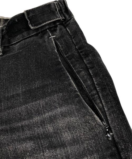 kaiko（カイコー）KAIKO (カイコー) SHINING FADED DENIM PANTS グレー サイズ:2の古着・服飾アイテム