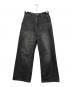 KAIKO（カイコー）の古着「SHINING FADED DENIM PANTS」｜グレー