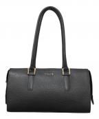 MACKINTOSH LONDONマッキントッシュ ロンドン）の古着「WartonBag レザートートバッグ」｜ブラック