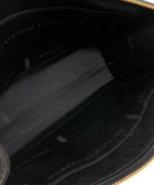 MACKINTOSH LONDON（マッキントッシュ ロンドン）MACKINTOSH LONDON (マッキントッシュ ロンドン) WartonBag レザートートバッグ ブラック サイズ:下記参照の古着・服飾アイテム