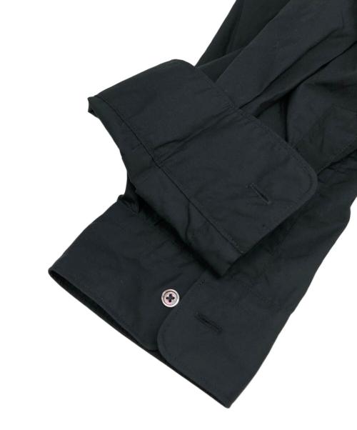 Graphpaper（グラフペーパー）Graphpaper (グラフペーパー) Broad L/S Oversized Regular Collar Shirt ブラック サイズ:1の古着・服飾アイテム