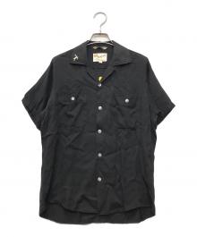 KING LOUIE（キングルイ）の古着「ボーリングシャツ」｜ブラック