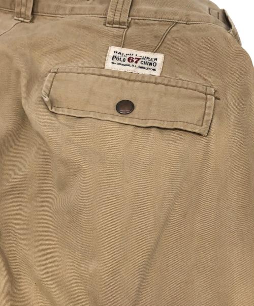 POLO RALPH LAUREN（ポロ・ラルフローレン）POLO RALPH LAUREN (ポロ・ラルフローレン) M-47型 カーゴパンツ ベージュ サイズ:32の古着・服飾アイテム
