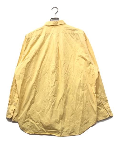 RALPH LAUREN（ラルフローレン）RALPH LAUREN (ラルフローレン) BIG SHIRT 裾ポニー ボタンダウンシャツ イエロー サイズ:XLの古着・服飾アイテム