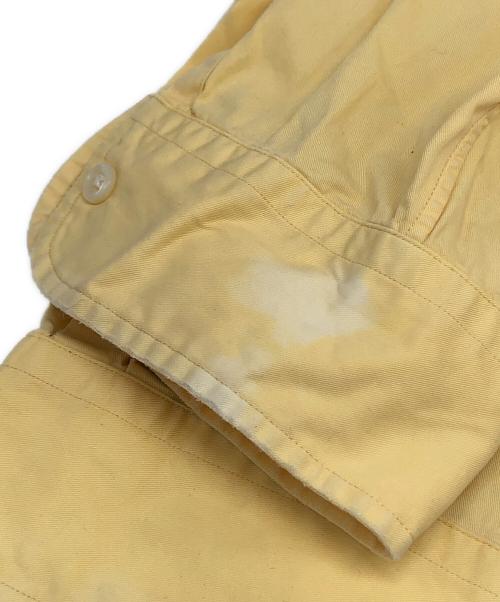 RALPH LAUREN（ラルフローレン）RALPH LAUREN (ラルフローレン) BIG SHIRT 裾ポニー ボタンダウンシャツ イエロー サイズ:XLの古着・服飾アイテム