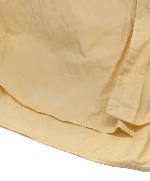 RALPH LAUREN（ラルフローレン）RALPH LAUREN (ラルフローレン) BIG SHIRT 裾ポニー ボタンダウンシャツ イエロー サイズ:XLの古着・服飾アイテム