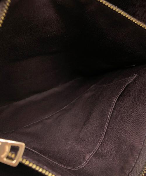 COACH（コーチ）COACH (コーチ) モリー バケット バッグ・シグネチャー シャンブレー バーガンディー サイズ:下記参照の古着・服飾アイテム