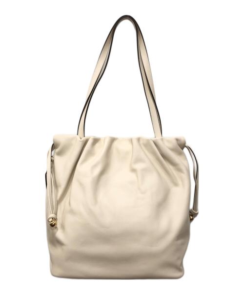 COACH（コーチ）COACH (コーチ) フェイ ドローストリング トート バッグ アイボリー サイズ:下記参照の古着・服飾アイテム