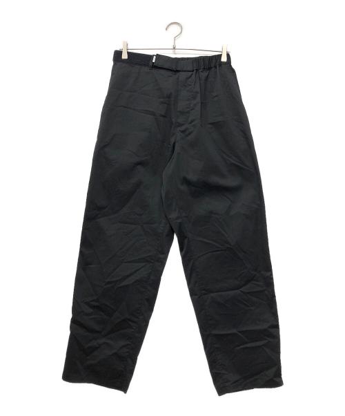 Graphpaper（グラフペーパー）Graphpaper (グラフペーパー) Solotex Twill Wide Tapered Chef Pants ブラック サイズ:1の古着・服飾アイテム