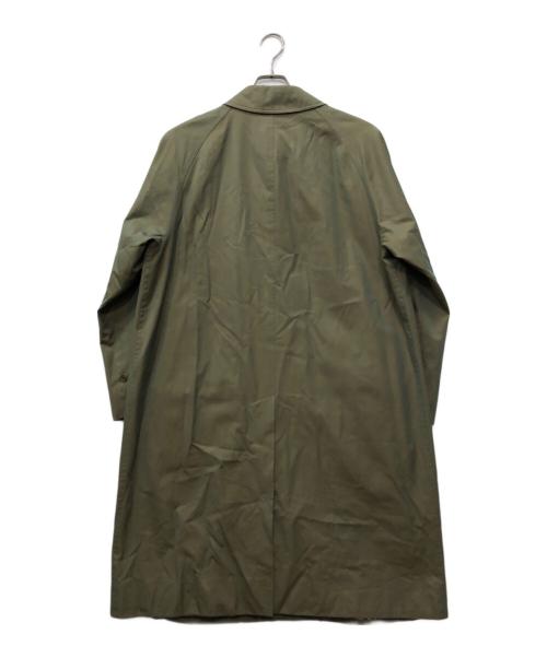 Burberry's（バーバリー）Burberry's (バーバリー) ノバチェックライニング 玉虫ステンカラーコート カーキ サイズ:175の古着・服飾アイテム