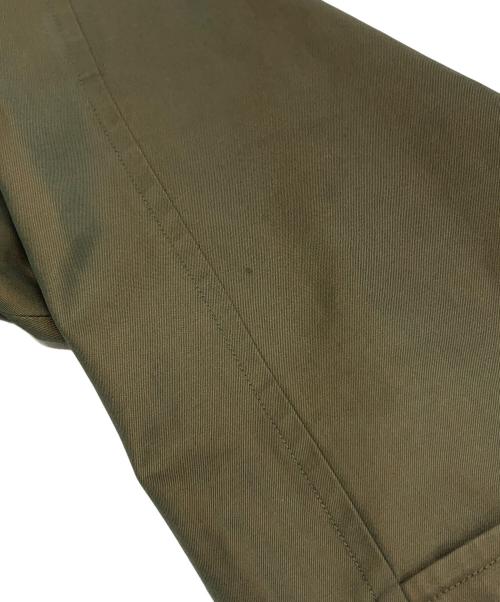 Burberry's（バーバリー）Burberry's (バーバリー) ノバチェックライニング 玉虫ステンカラーコート カーキ サイズ:175の古着・服飾アイテム