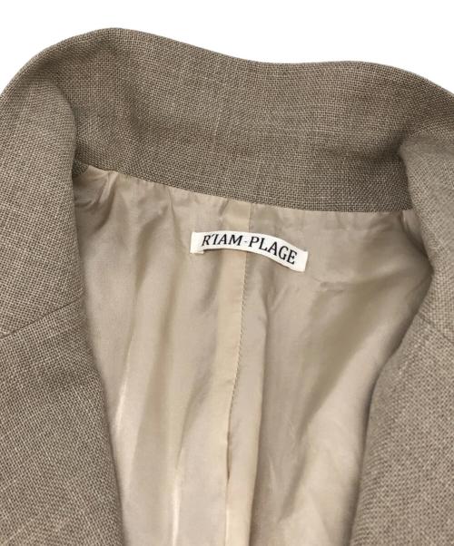 R'IAM-Plage（リアムプラージュ）R'IAM-PLAGE (リアムプラージュ) R’IAM OXテーラードジャケット アイボリー サイズ:38の古着・服飾アイテム
