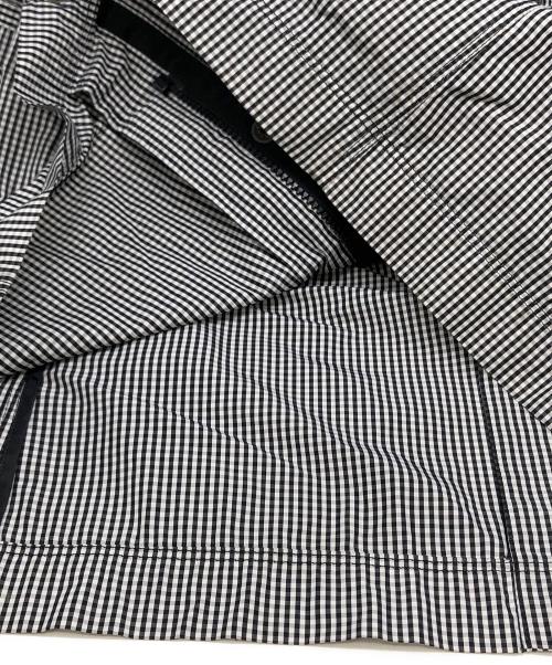 BURBERRY BLACK LABEL（バーバリーブラックレーベル）BURBERRY BLACK LABEL (バーバリーブラックレーベル) ギンガムチェックフーデッドジャケット グレー サイズ:Lの古着・服飾アイテム