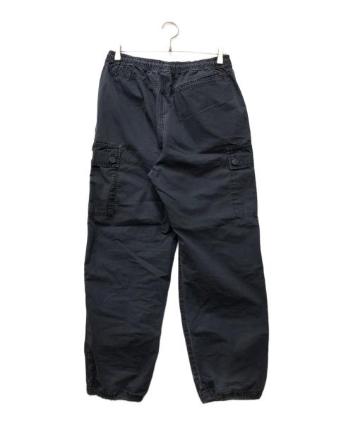 stussy（ステューシー）stussy (ステューシー) リップストップイージーカーゴパンツ ブラック サイズ:Mの古着・服飾アイテム