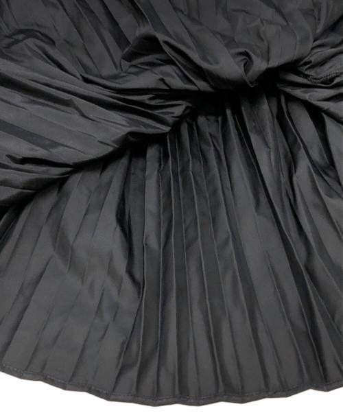 ENFOLD（エンフォルド）ENFOLD (エンフォルド) ダブルプリーツスカート ブラック サイズ:36の古着・服飾アイテム