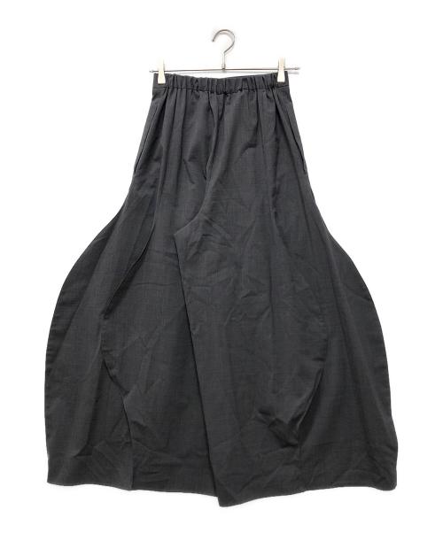 ENFOLD（エンフォルド）ENFOLD (エンフォルド) WAVE DRAPE TROUSERS グレー サイズ:36の古着・服飾アイテム