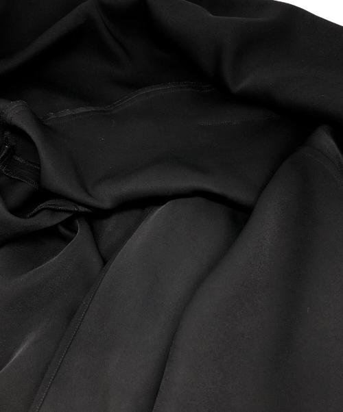 ENFOLD（エンフォルド）ENFOLD (エンフォルド) ACK DRAPE-HEME SKIRT ブラック サイズ:36の古着・服飾アイテム
