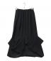 ENFOLD (エンフォルド) ACK DRAPE-HEME SKIRT ブラック サイズ:36：11000円