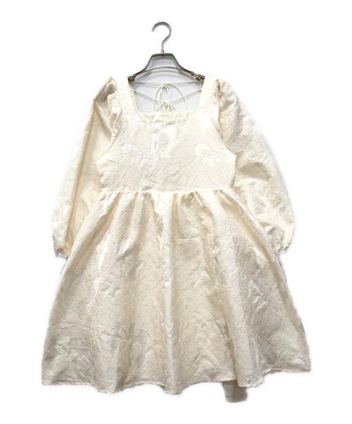 Bibiy.（ビビィ）Bibiy. (ビビィ) パフスリーブブラウス ホワイト サイズ:Fの古着・服飾アイテム