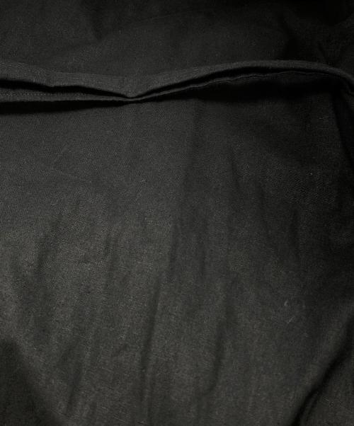 foufou（フーフー）foufou (フーフー) THE DRESS #36 black linen DRESS ブラック サイズ:1の古着・服飾アイテム