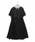 foufou（フーフー）の古着「THE DRESS #36 black linen DRESS」｜ブラック