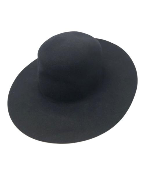 Christian Dior（クリスチャン ディオール）Christian Dior (クリスチャン ディオール) ロングブリムハット ブラック サイズ:58の古着・服飾アイテム