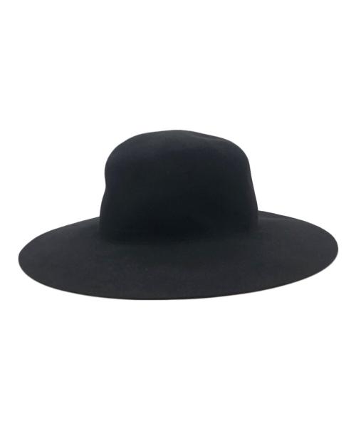 Christian Dior（クリスチャン ディオール）Christian Dior (クリスチャン ディオール) ロングブリムハット ブラック サイズ:58の古着・服飾アイテム