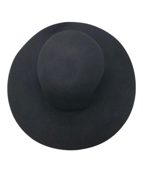 Christian Dior（クリスチャン ディオール）Christian Dior (クリスチャン ディオール) ロングブリムハット ブラック サイズ:58の古着・服飾アイテム