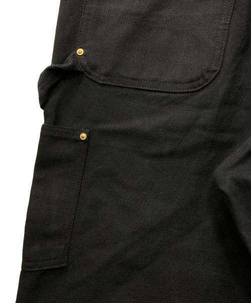 CarHartt（カーハート）CarHartt (カーハート) DUCK BIB OVERALLS ブラック サイズ:42×30の古着・服飾アイテム