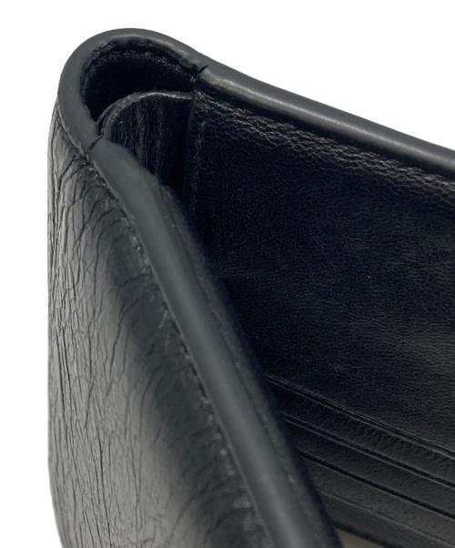 BALENCIAGA（バレンシアガ）BALENCIAGA (バレンシアガ) スクエアフォールド ウォレット ブラック サイズ:下記参照の古着・服飾アイテム