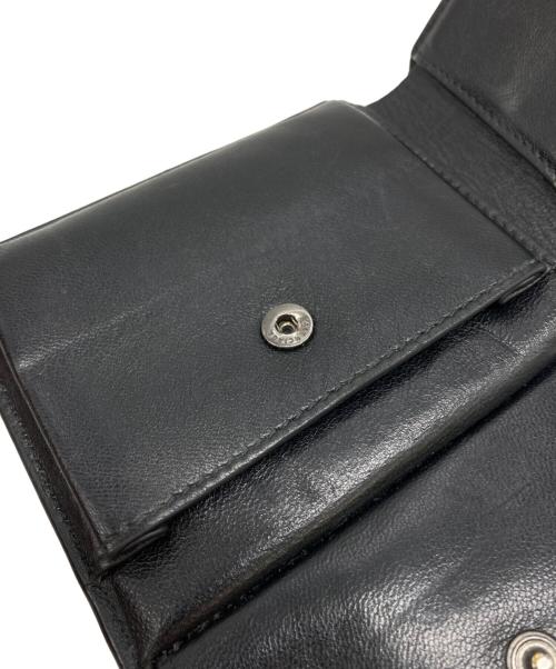 BALENCIAGA（バレンシアガ）BALENCIAGA (バレンシアガ) スクエアフォールド ウォレット ブラック サイズ:下記参照の古着・服飾アイテム