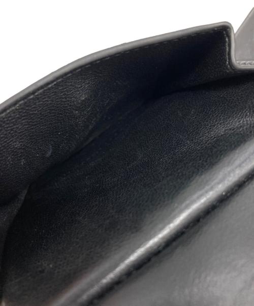 BALENCIAGA（バレンシアガ）BALENCIAGA (バレンシアガ) スクエアフォールド ウォレット ブラック サイズ:下記参照の古着・服飾アイテム