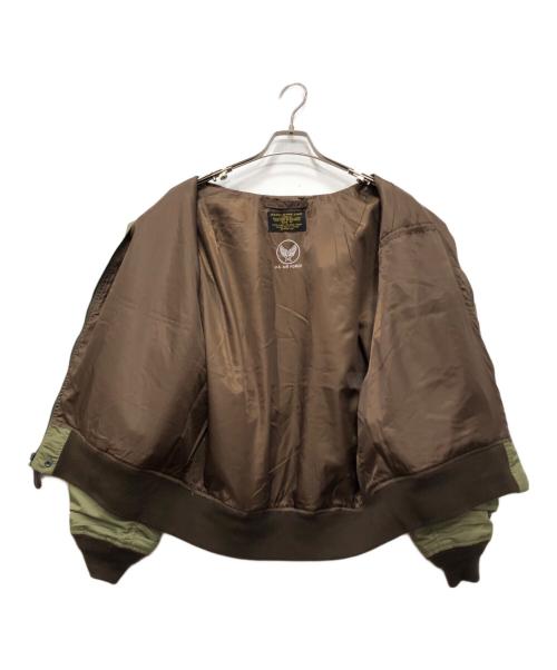 waiper（ワイパー）WAIPER (ワイパー) L-2 フライトジャケット オリーブ サイズ:40の古着・服飾アイテム