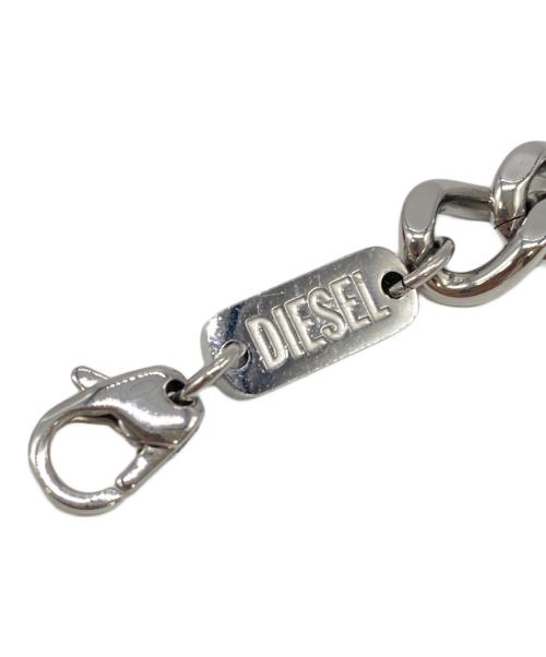 DIESEL（ディーゼル）DIESEL (ディーゼル) Dロゴブレスレット シルバー サイズ:下記参照の古着・服飾アイテム
