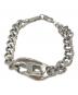 DIESEL (ディーゼル) Dロゴブレスレット シルバー サイズ:下記参照：10000円