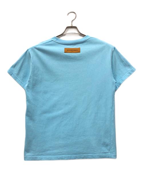 LOUIS VUITTON（ルイ ヴィトン）LOUIS VUITTON (ルイ ヴィトン) インサイドアウトTシャツ ブルー サイズ:XSの古着・服飾アイテム
